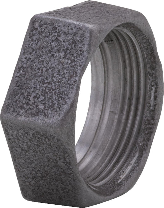 Écrou union DN40 (1 1/2") noir, pour pompes de circulation DN25 (1")