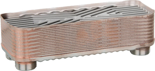 Replacement plate heat exchanger for Easyflow System heating 12kW, solar 5kW