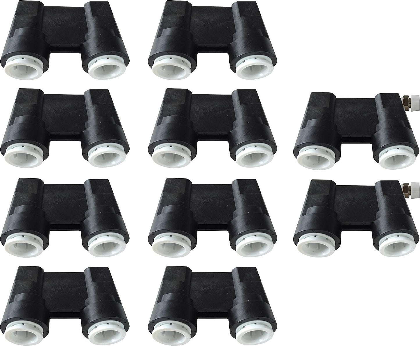 Pressure test bridge set, 50mm diameter, for 15mm copper, carbon steel, stainless steel and plastic pipes