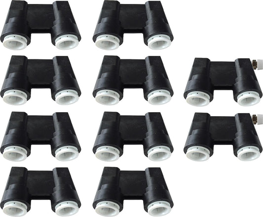 Pressure test bridge set, 50mm diameter, for 15mm copper, carbon steel, stainless steel and plastic pipes