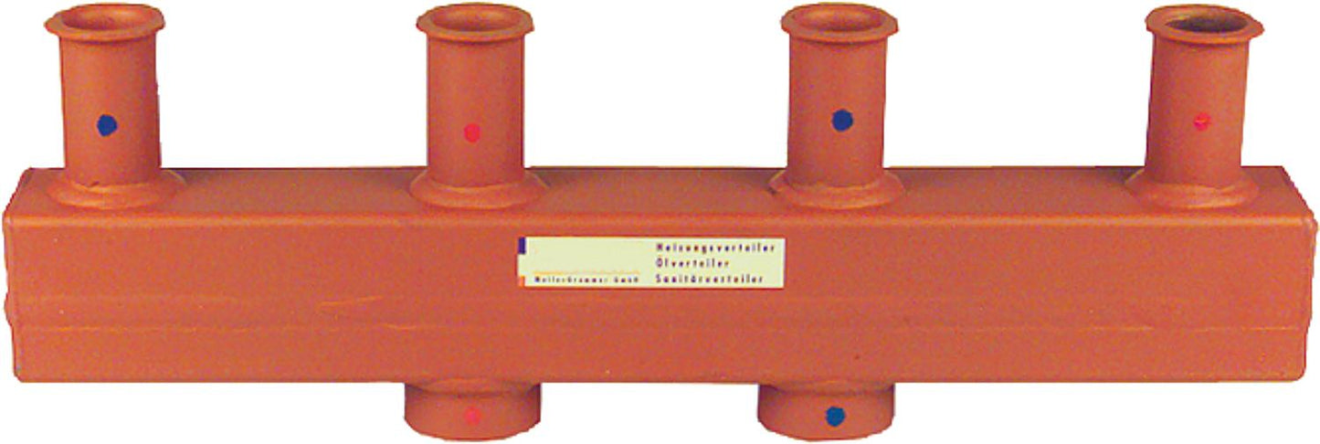 Boiler distributor oval flange type 60-12.5 oval flange, two heating groups