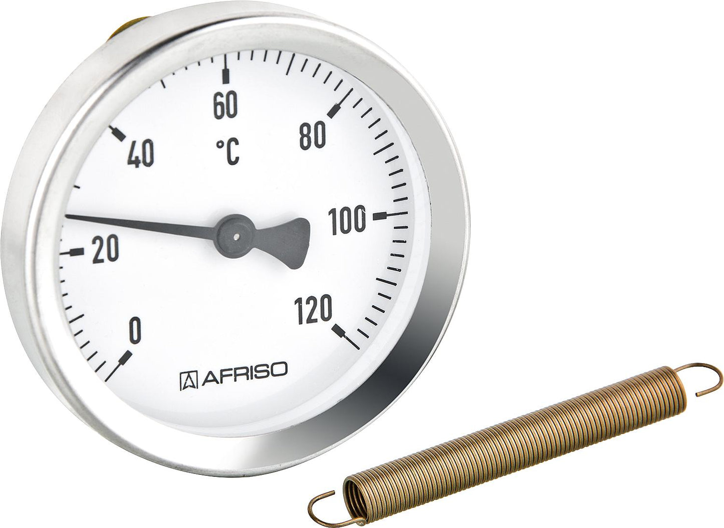 Bi 63 A surface thermometer mounting spring from 3/8"-1 1/2"