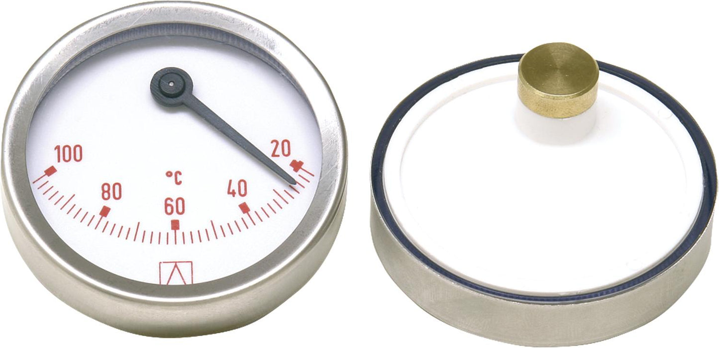 Anlegethermometer exzentrisch 63 mm