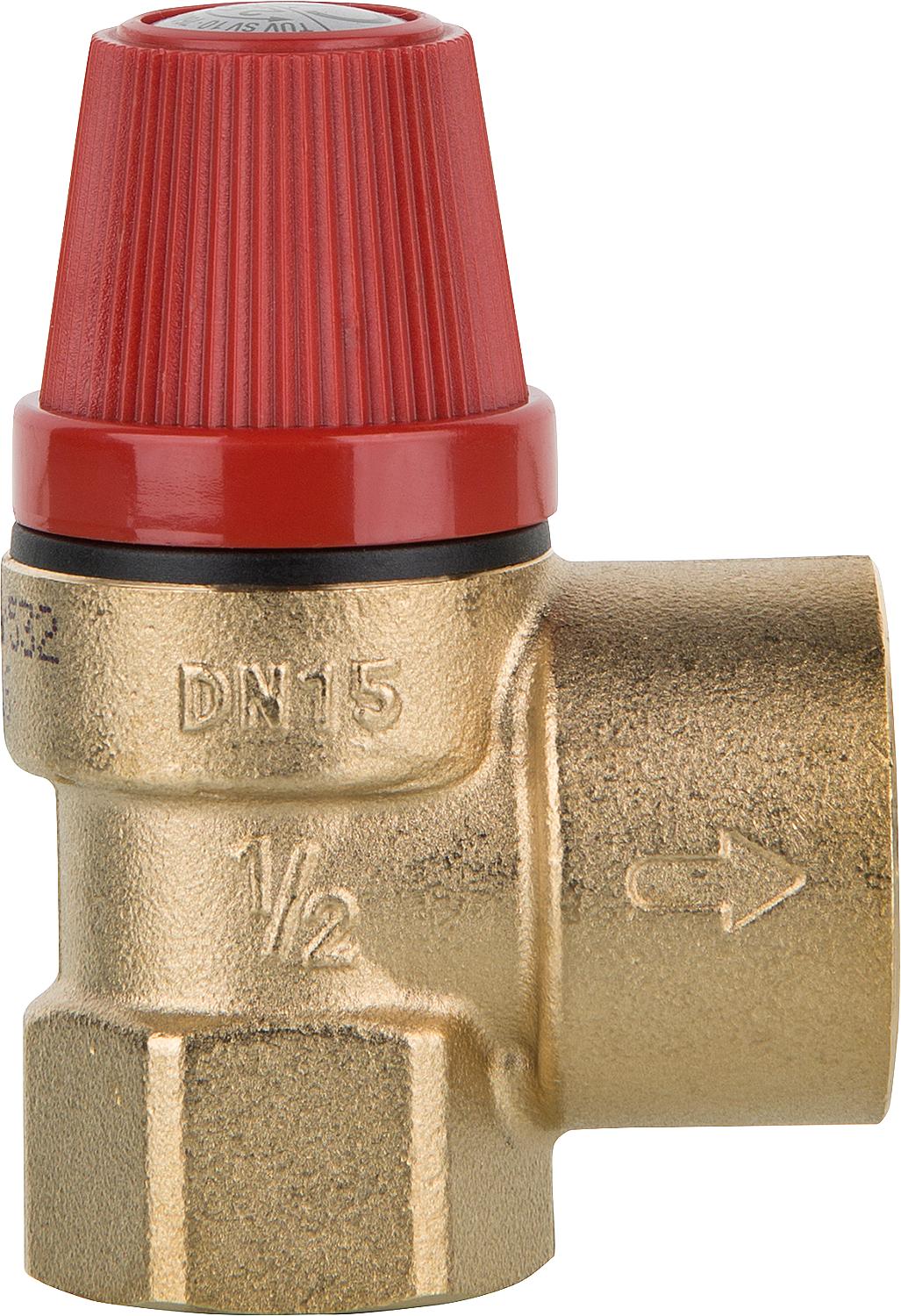 Soupape de sécurité à membrane pour système de chauffage (IG)