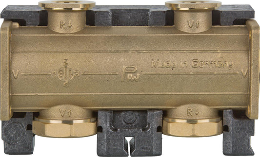 Expansion module for DN32 (1 1/4") modular distributors, with insulation