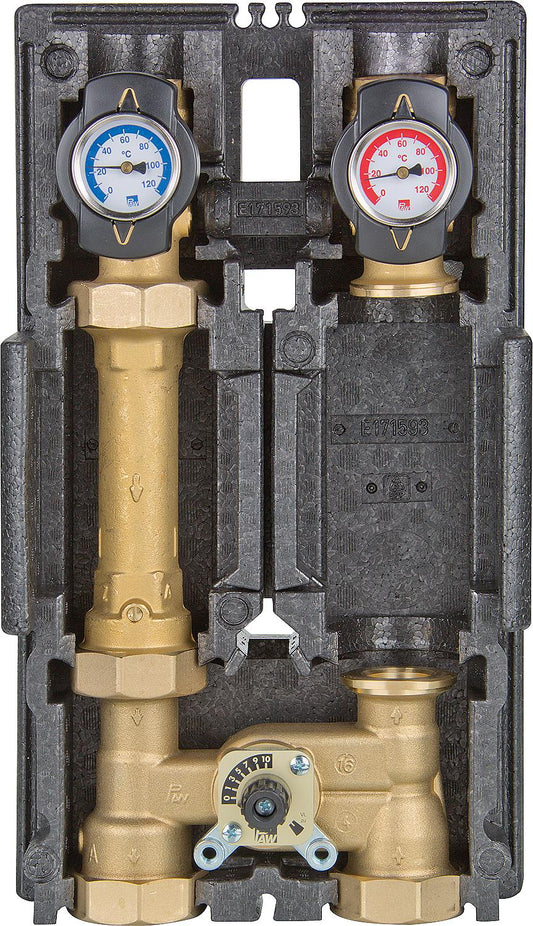 Heating circuit set K32 Heat Bloc DN 32 (1 1/4") 3-way mixer