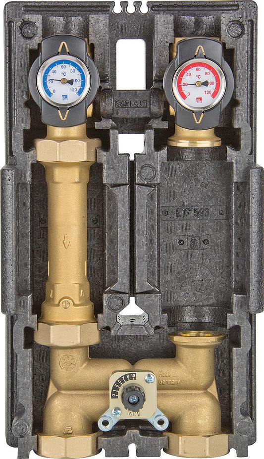 Heating circuit set K38 Heat Bloc DN 32 (1 1/4") 4-way mixer