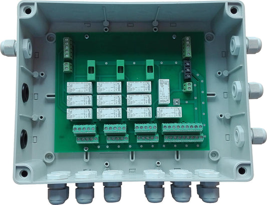 MULTI 6 control box for up to 6 air heaters