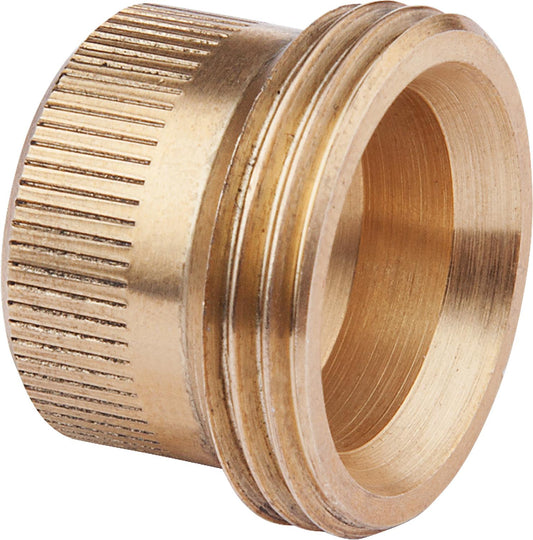 Adapter for filling and emptying plugs on hose nozzle