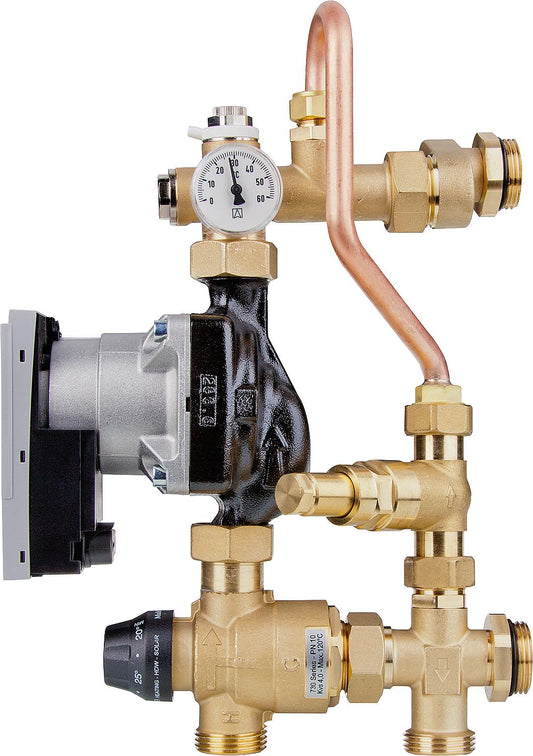 Easyflow Thermo floor control unit, 20-45°C, Wilo Para 15/6 SC