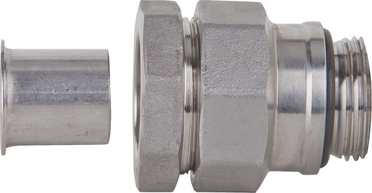 Compression fitting 25 mm x 3/4''