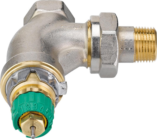 Thermostat-Ventilunterteil Danfoss Dynamic Valve RA-DV, DN10(3/8"),Eck
