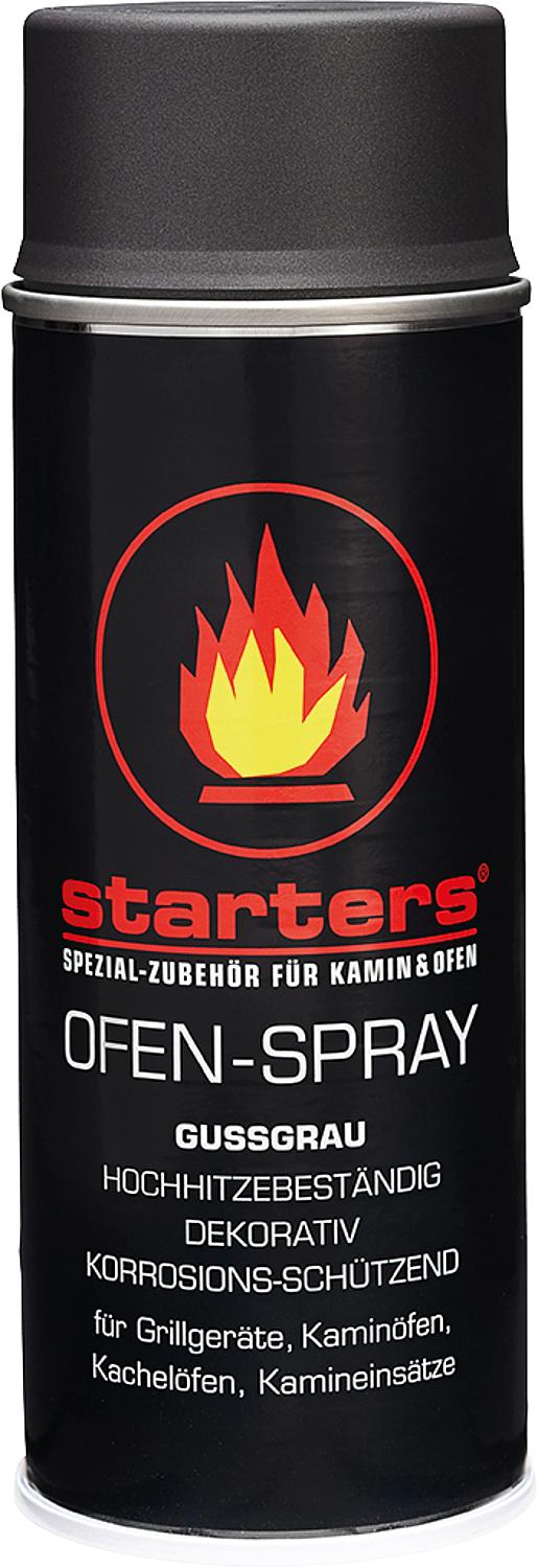 Ofenlack gussgrau in Spraydose
