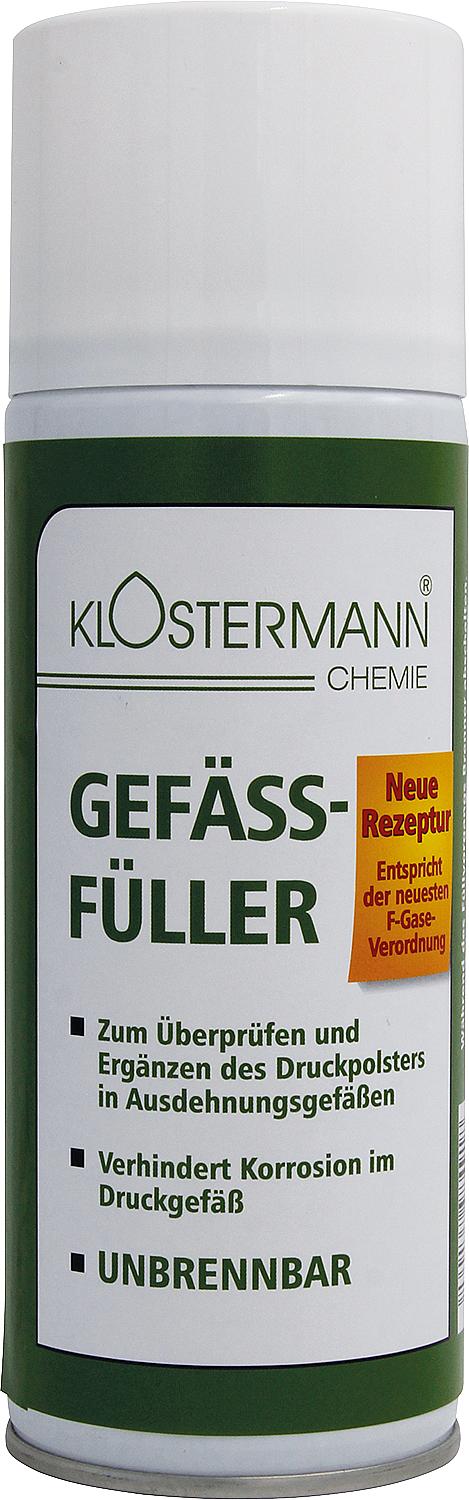 Remplisseur de contenants (ininflammable) KLOSTERMANN Aérosol de 400 ml (R 1234ze)