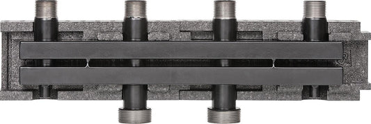 Boiler distributor EVENES VT3/2 AG DN25(1"), 3m³/h, 70KW incl. bracket + insulation