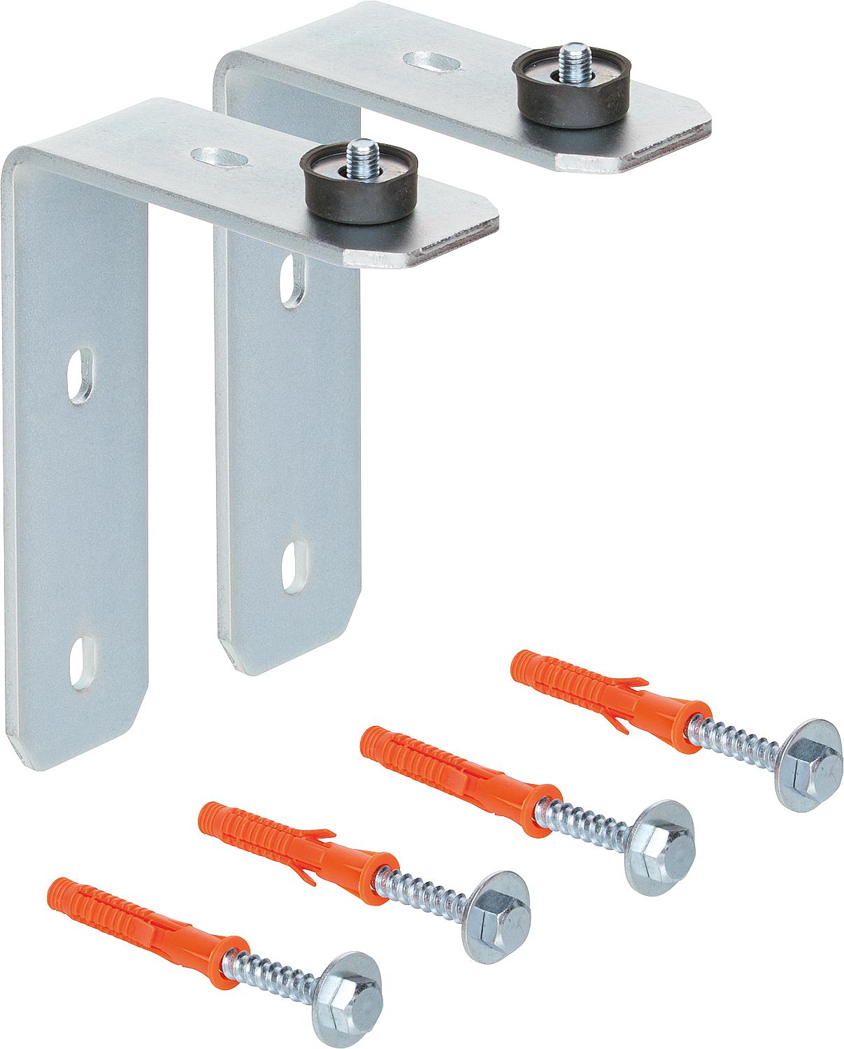 Replacement wall mounting set, wall distance 125-175mm, suitable for EVENES VT3 and W3