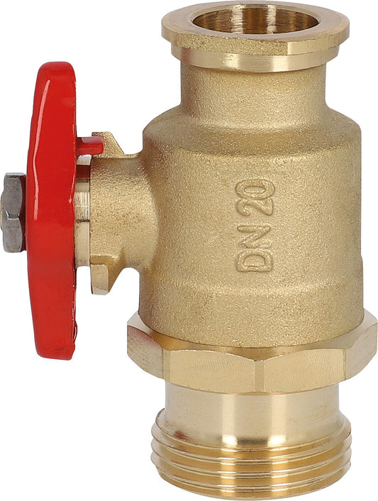 Flow ball valve DN20 (3/4") with wing handle, for heating circuit set Easyflow DN20 (3/4")