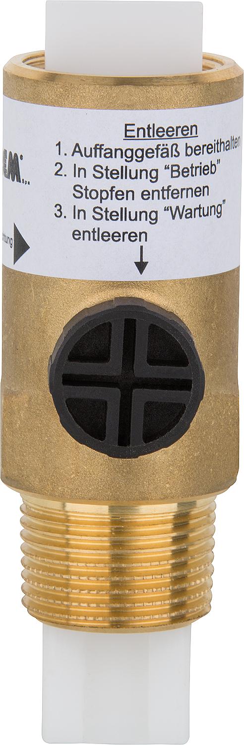 Absperr- und Durchflussventil 3/4",für Varem-Trinkwassergefässe