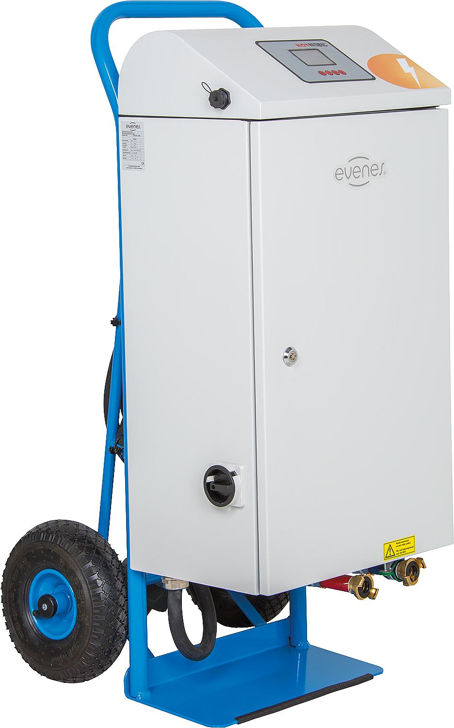 Unité de chauffage électrique mobile, avec câble de 5 m de série