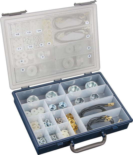 Sortimentskoffer zur isolierten Montage von Magnesiumanoden