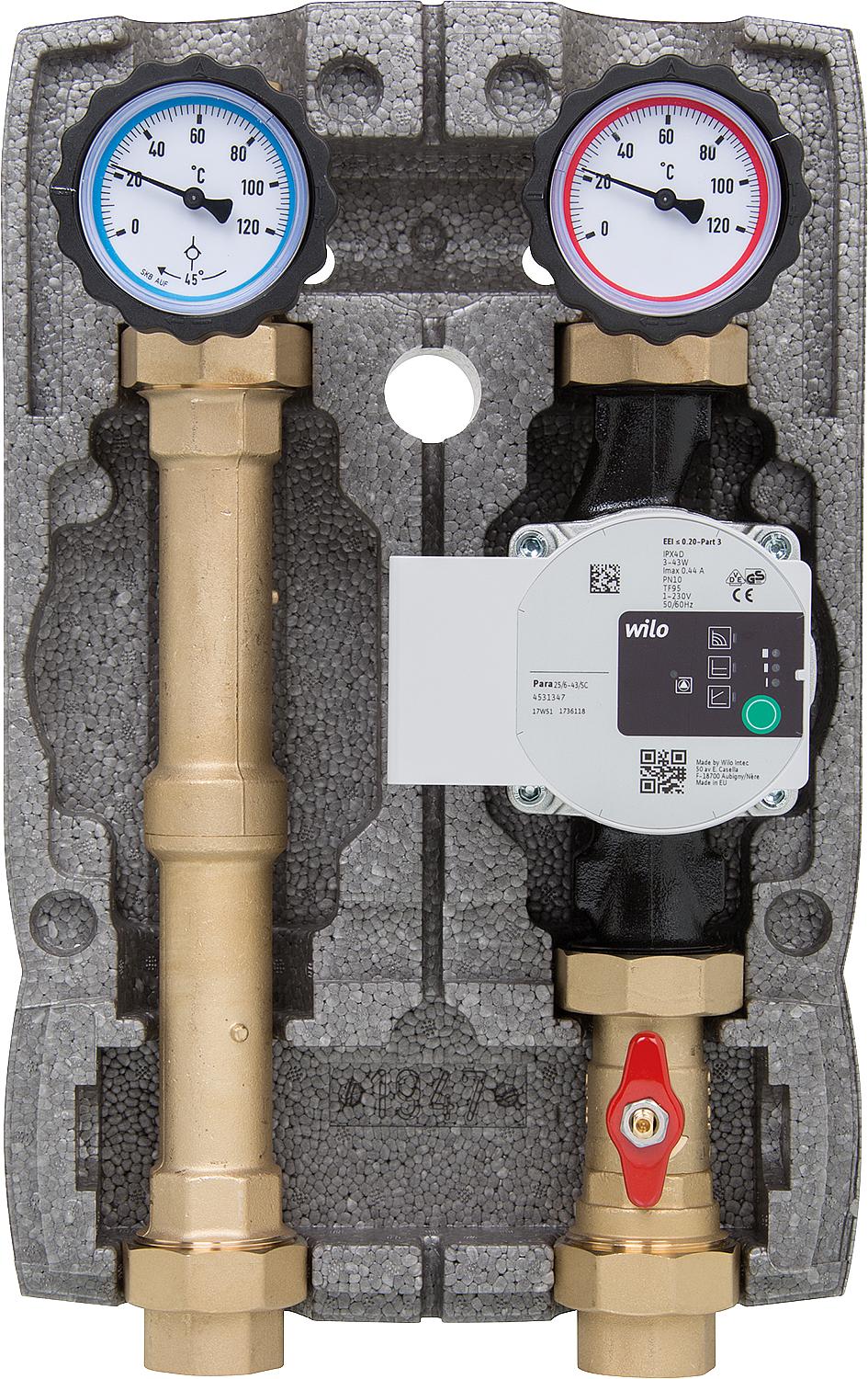 Circuit de chauffage Easyflow DN25 (1") non mélangé 