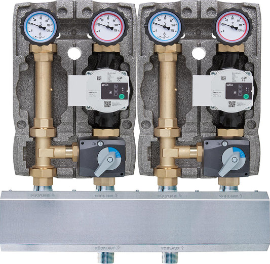 Modular distribution group Easyflow 2x mixing circuit, type MiMi25