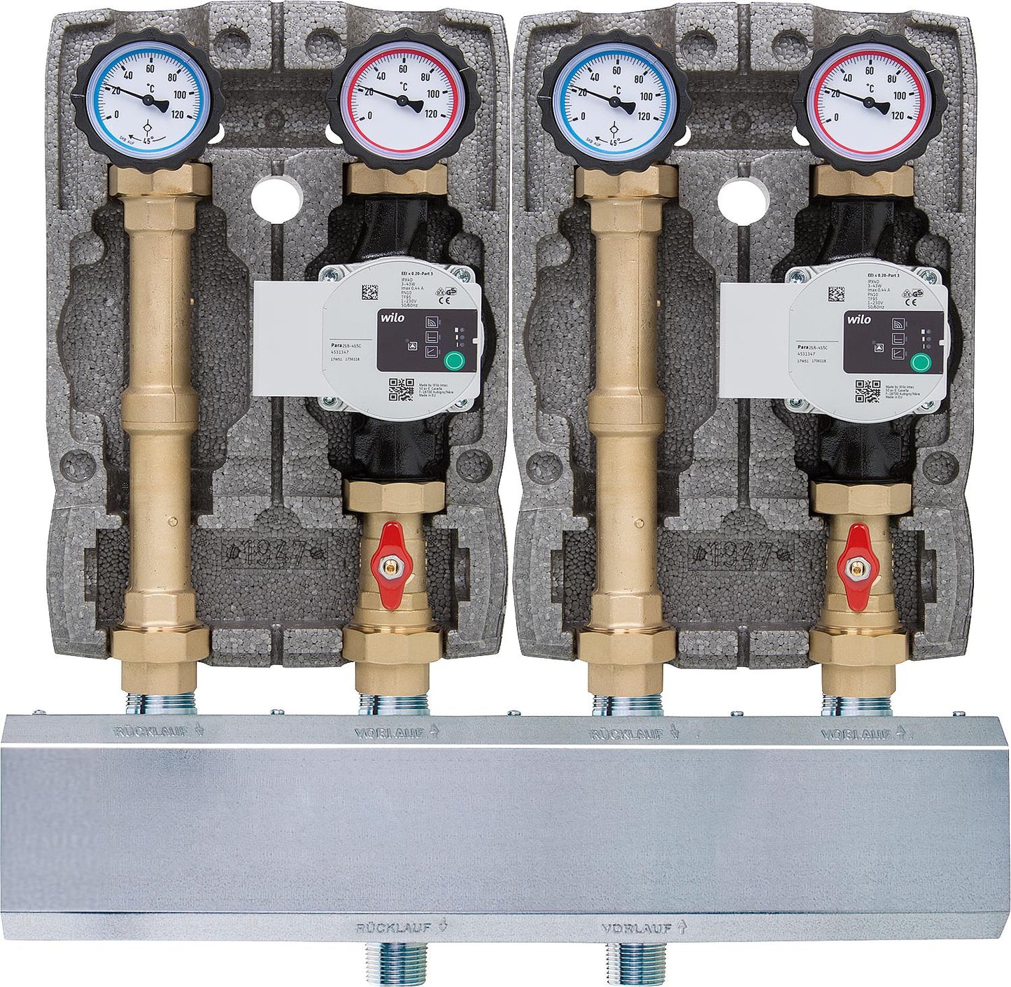 Module distribution group Easyflow 2xdirect circuit type DiDi25
