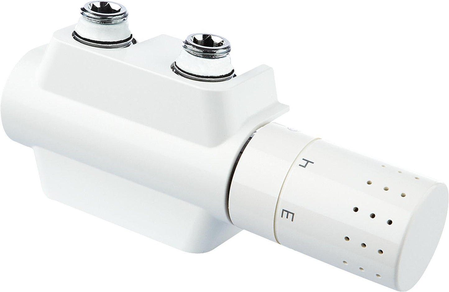 Ventilhahnblock Simplex Variodesign, für Zweirohrsysteme, weiss