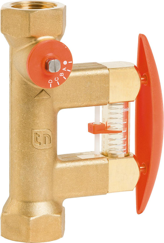 Valve d'équilibrage Tacosetter Bypass Solar 130, version à filetage interne