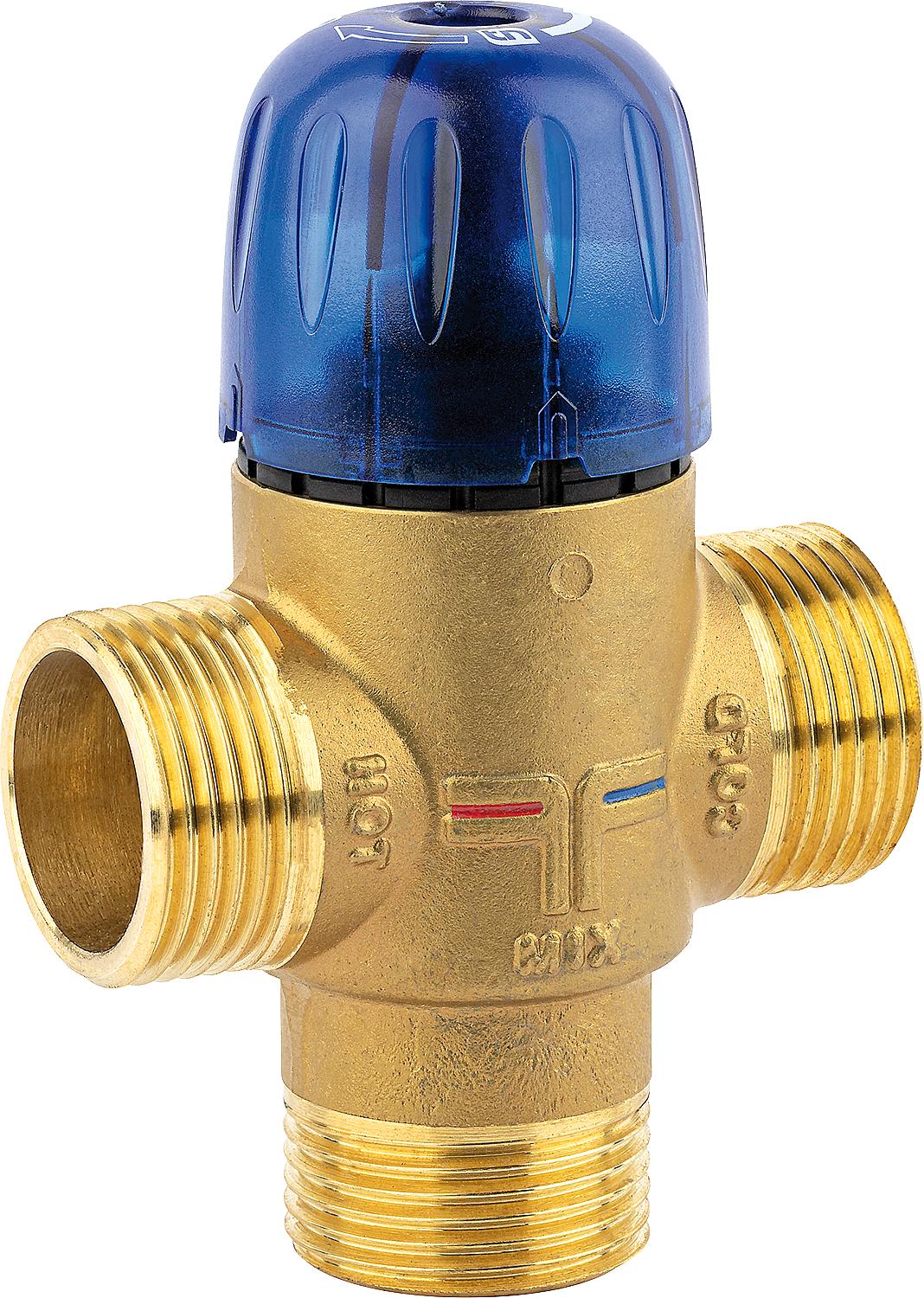 Thermostatisches Mischventil Novamix Value DN 15; 45-65°C 3/4", 26l/min, Kvs: 1,6