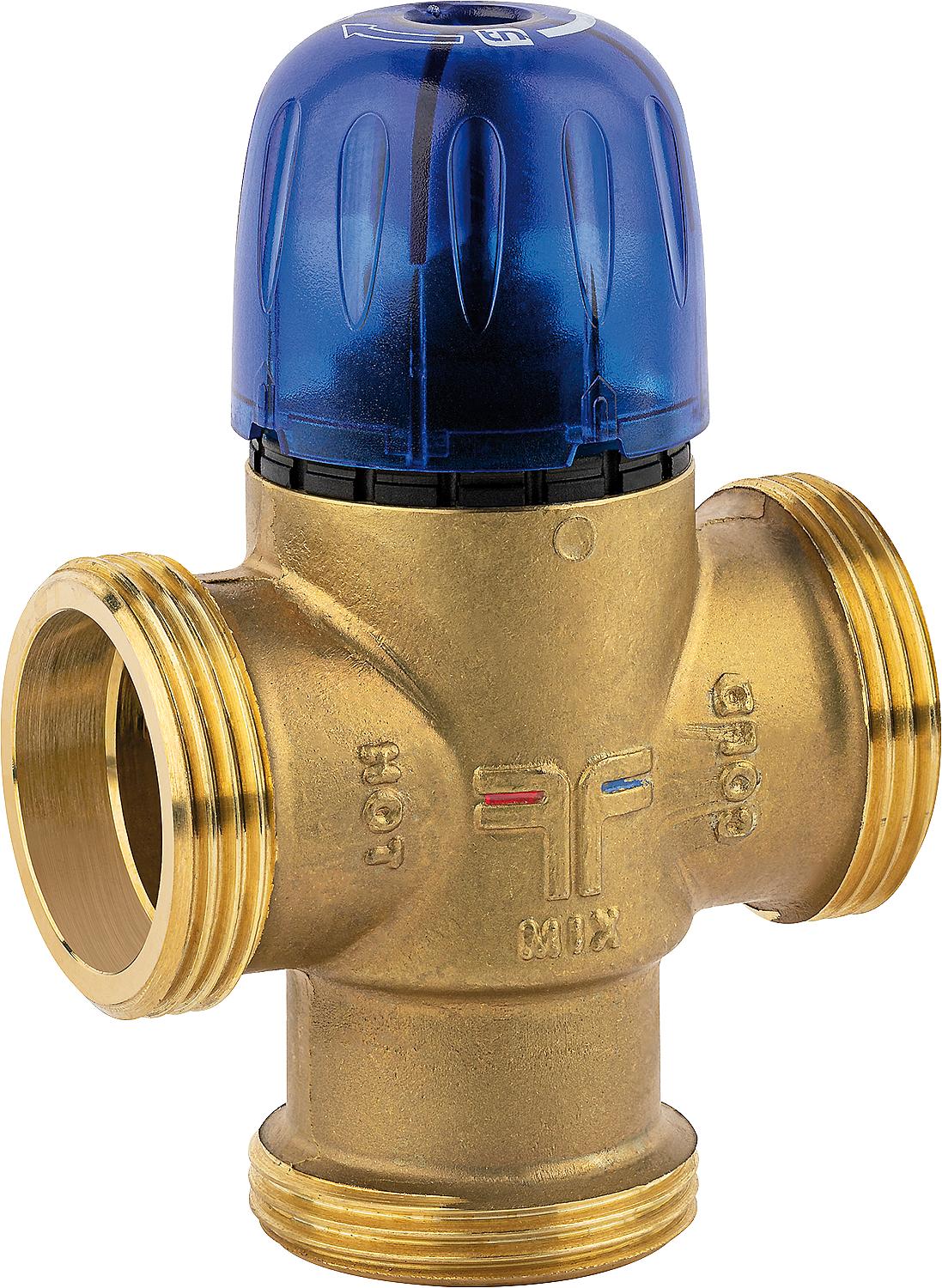 Thermostatisches Mischventil Novamix Value DN 15; 45-65°C 3/4", 26l/min, Kvs: 1,6