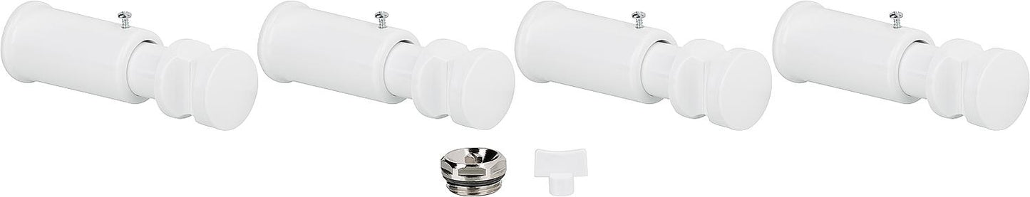 Mounting kit for Firenze white towel radiator