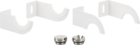 Mounting kit for towel radiators Ischia, Empoli, Tropea, white