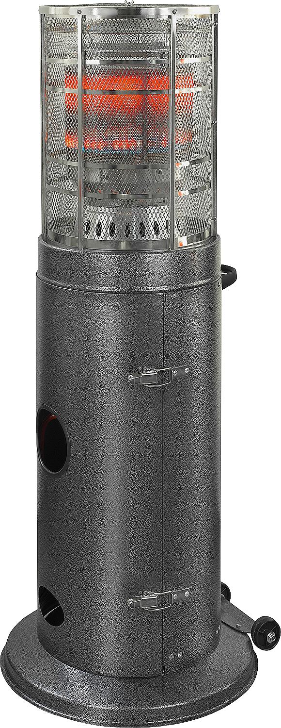 Coin salon avec chauffage au gaz