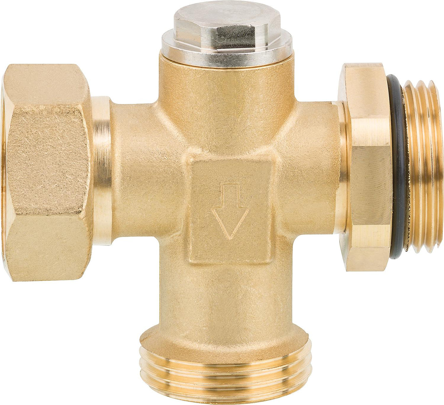 Cross T-piece for Easyflow floor control unit