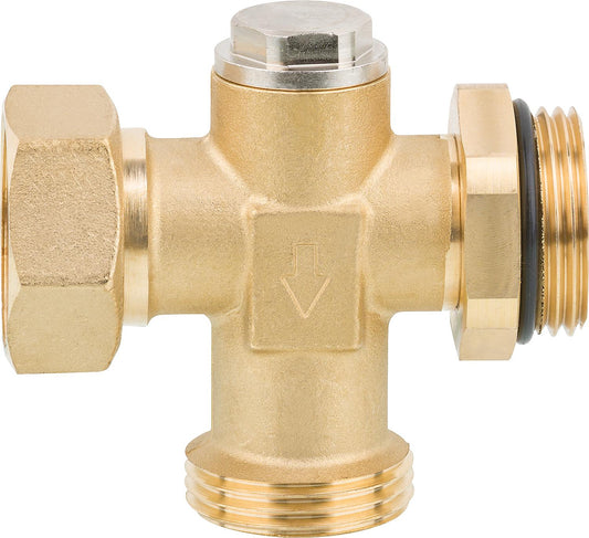 Cross T-piece for Easyflow floor control unit