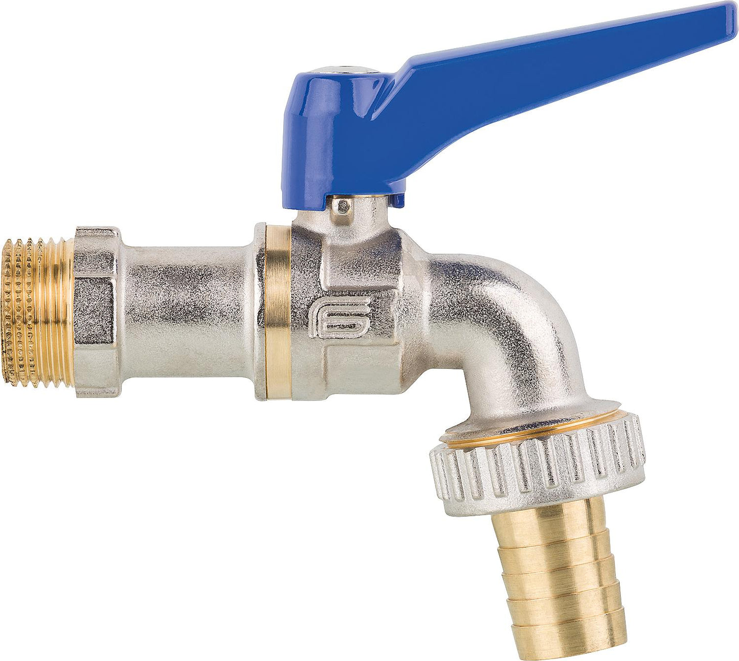 Auslaufkugelhahn Viva mit Aluminium-Hebel, PN 40