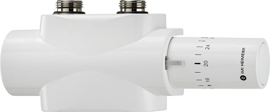 Heimeier Multilux 4-Set Halo Zweirohrbetrieb, 3/4", verchromt