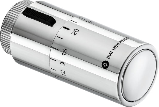 Thermostatkopf Heimeier Typ Halo, verchromt