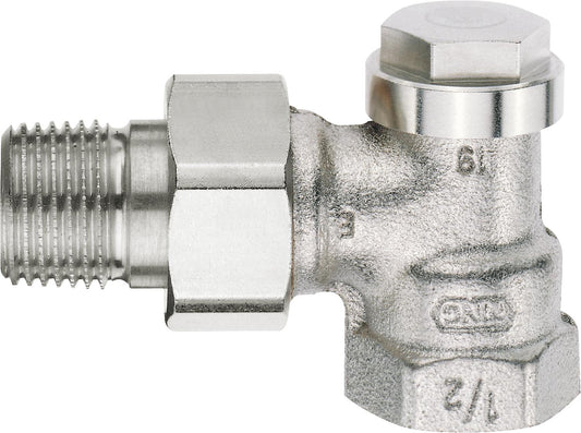 Honeywell Verafix return fitting, angled, DN10 (3/8")