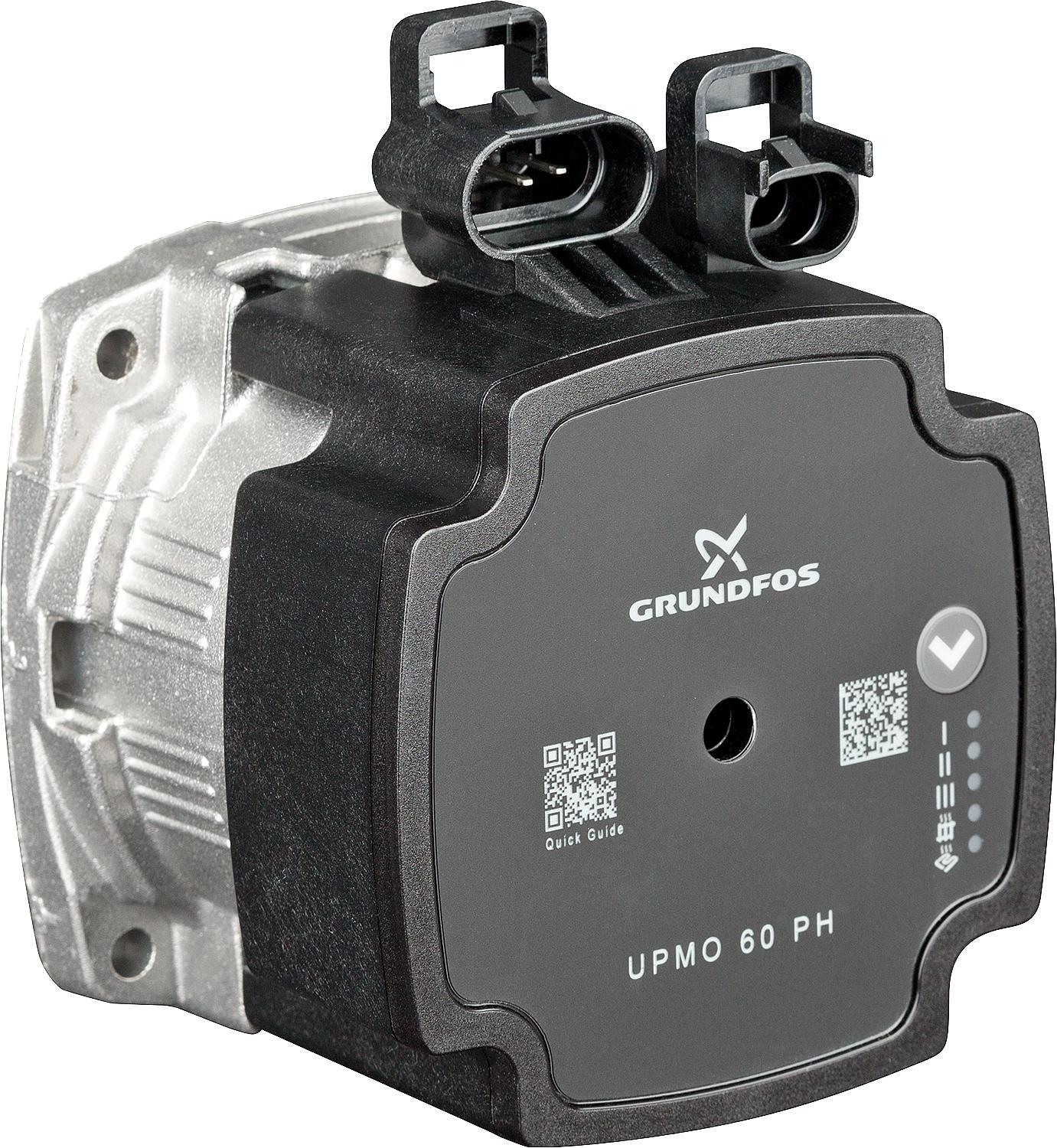 Ersatz-Pumpenkopf Grundfos UPMO-60 zu Ladeventileinheit Grauguss, alt