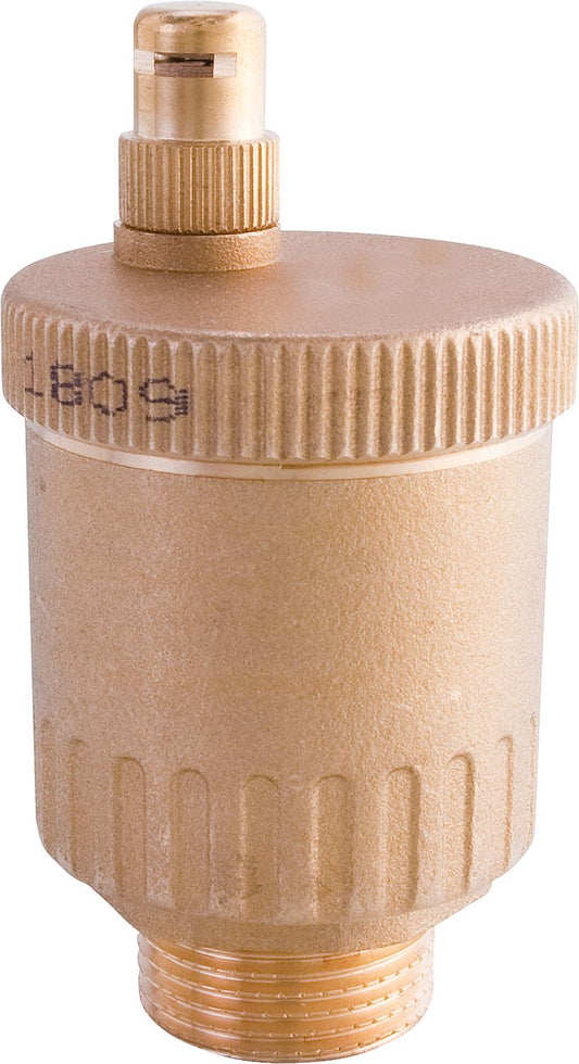 Schnellentlüfter MINICAL Typ 5020, DN25(1")AG ohne Absperrventil, aus Messing