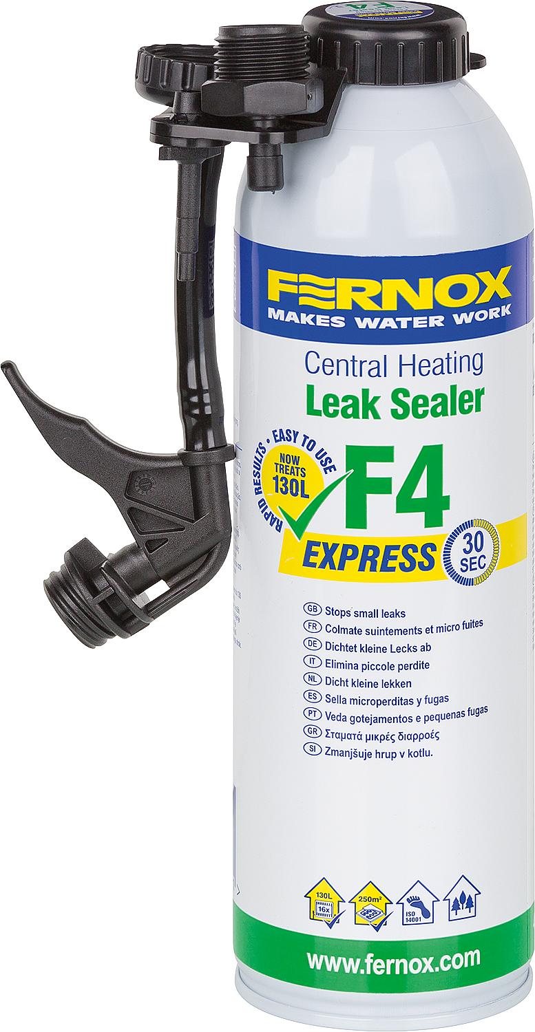 Fernox F4 Express heating leak sealant, 400 ml aluminum can