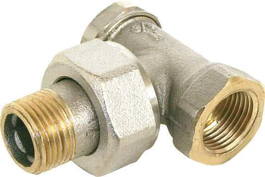 Return fitting DN10 (3/8"), corner version