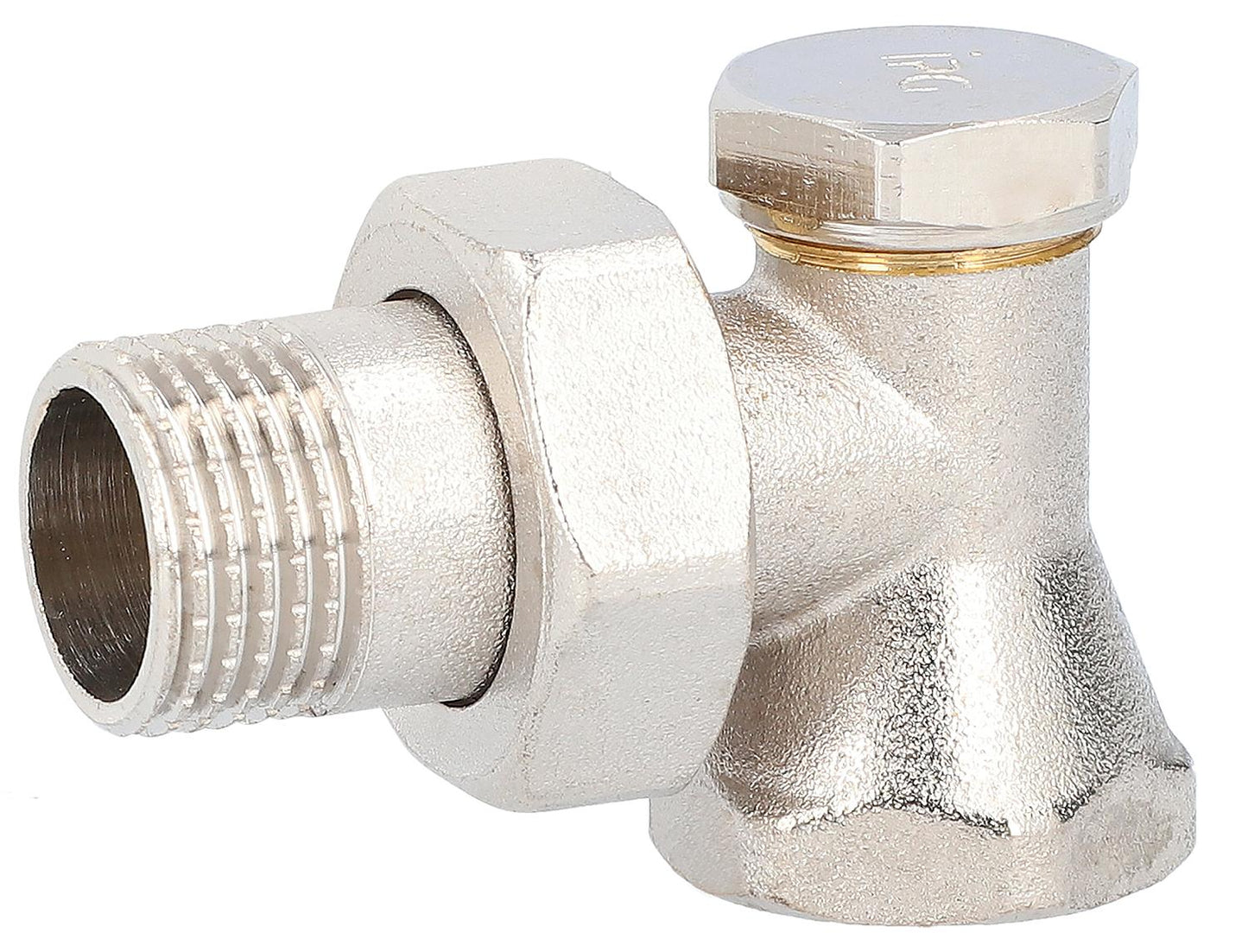 Return fitting DN10 (3/8"), corner version