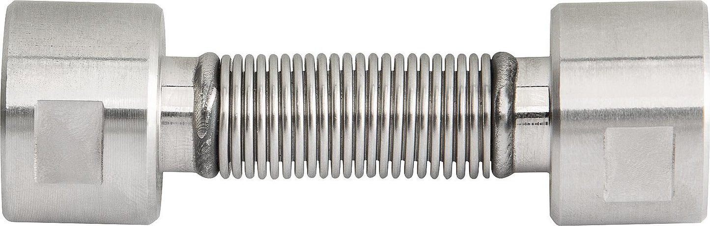 Extendable stainless steel flexible corrugated pipe DN15 (1/2") female thread x female thread