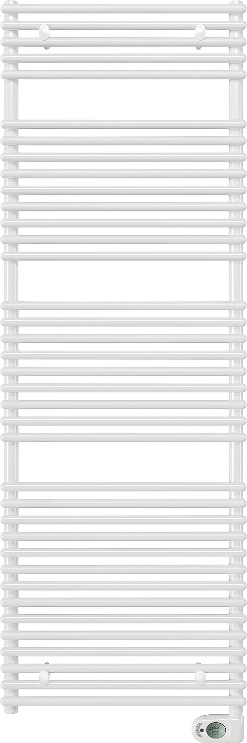 Electric towel radiator, model Catania, 500 watts, color: RAL 9016 white