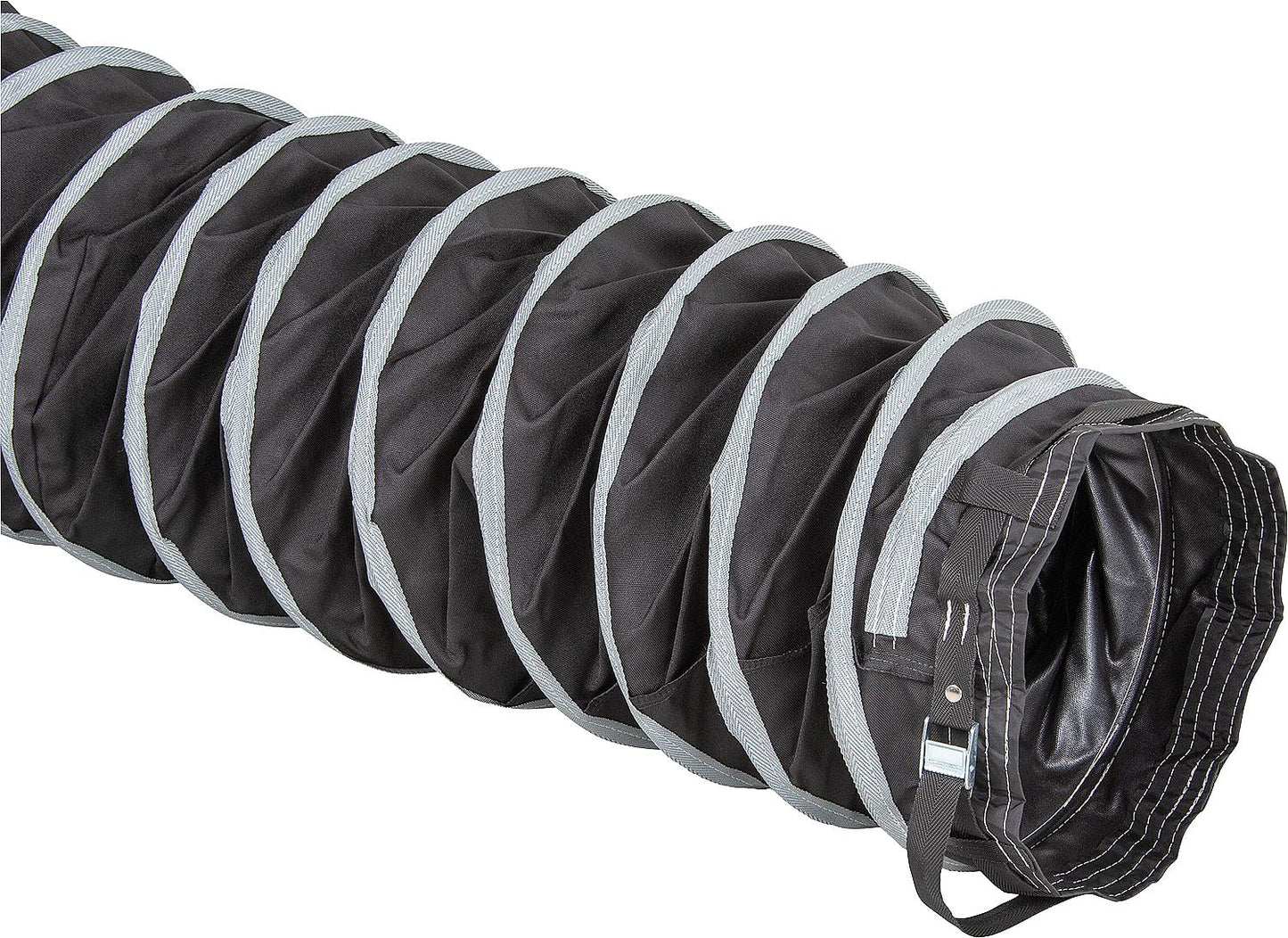 Warmluftschlauch mit Befestigungsgurt und Tragetasche 7,6m Ø254mm