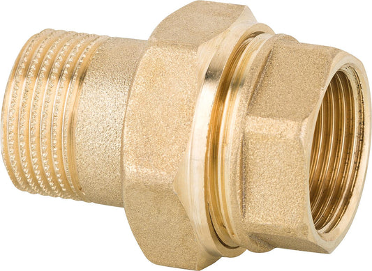 Brass screw fitting DN10 (3/8") IxA conical sealing PN10 conical sealing, PN10