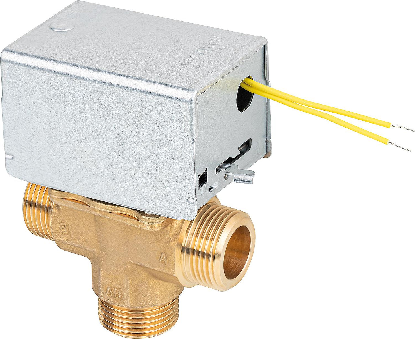 Honeywell V 8044 C 1149 3-way zone valve, DN25 (1") male thread, without limit switch, 24V